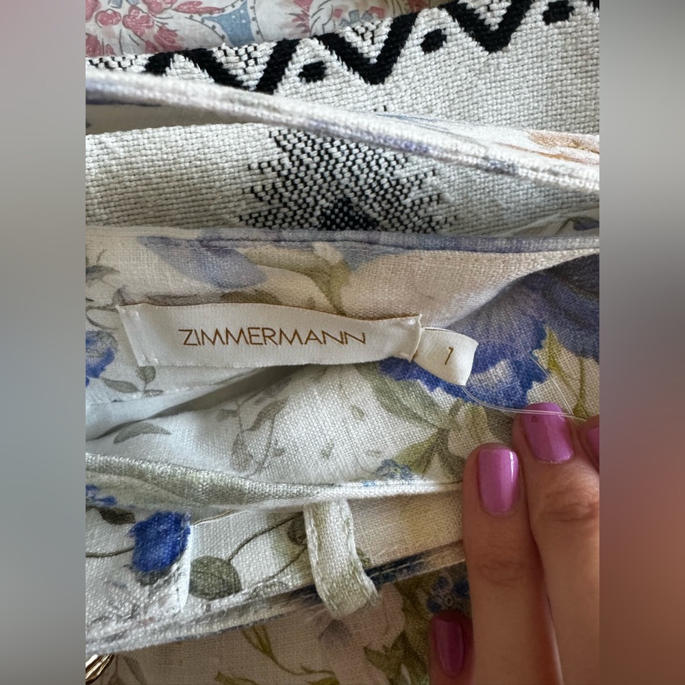 ZIMMERMANN Natura Tuck Short size 1 - Picture 9 of 12